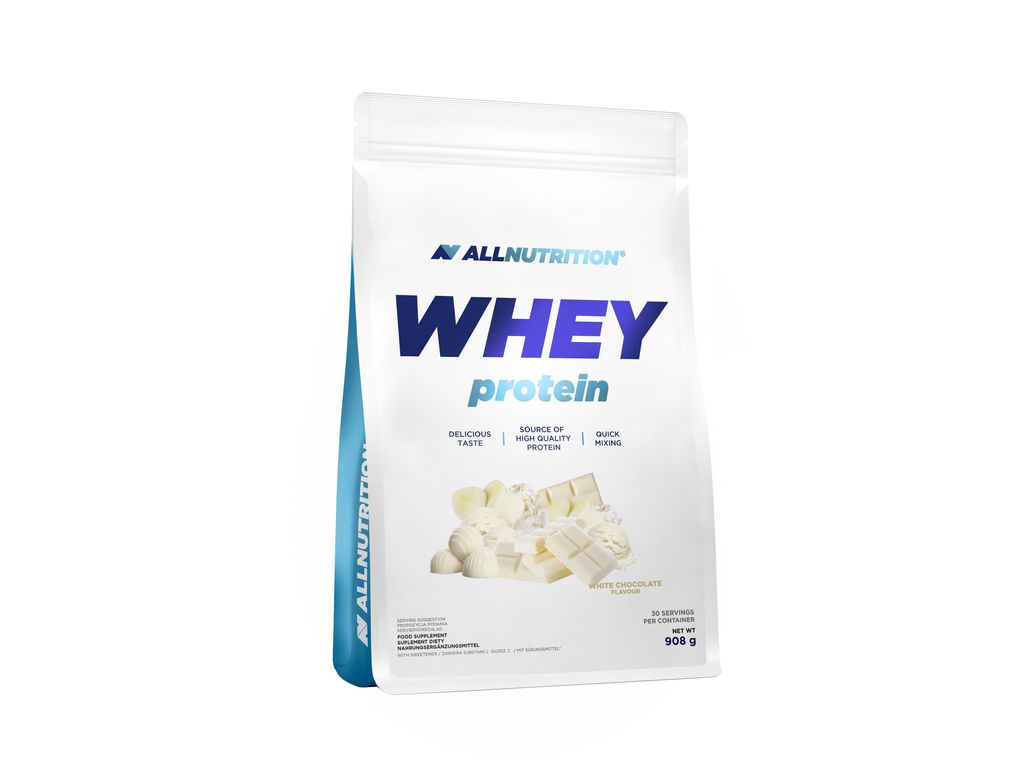 ALLNUTRITION Whey Protein 908g weiße Schokolade Produktbild 