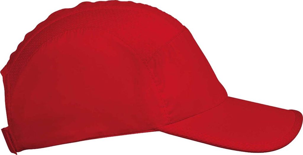 K-Up Herren Sportkappe Baseball Cap Mütze Schirmkappe Basecap Kappe, Größe:U, Farbe:Rot