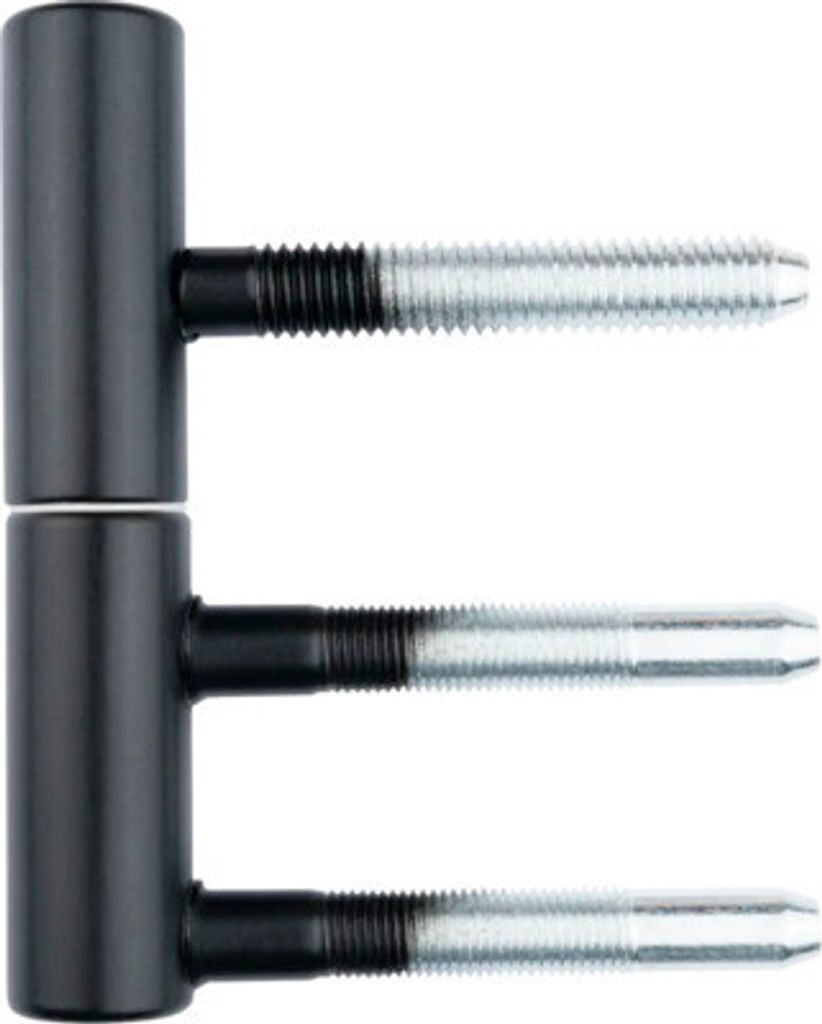 Einbohrband Hermat 2-teilig Ø 15 mm schwarz Produktbild 