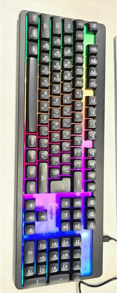 Clavier uRage Exodus 215 Rétroéclairé : Version Cyrillique pour Gaming