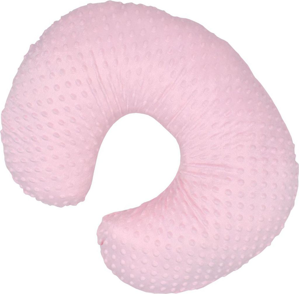 Baby-Kissenbezug, ultraweich, U-förmig, bequem, reinigbar, zum Stillen, Rosa
