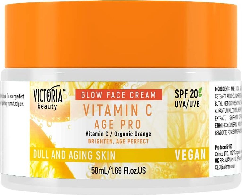 Victoria Beauty - Vitamine C Tagescreme 50 ml (Man/Frau) SPF 20