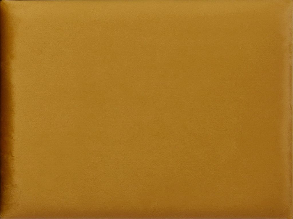 Lycce gepolsterte Wandpaneele Kopfstütze Wandkissen Wandpolster 40x30cm Polsterstoff Samtstoff, Farbe:senf, Größe:40x30cm + Klett-Zubehör
