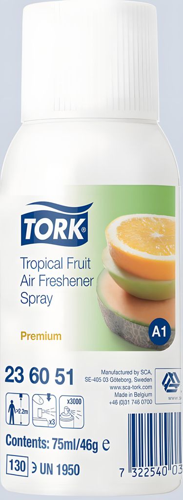 Lufterfrischer Spray, Fruchtduft, 75 ml.