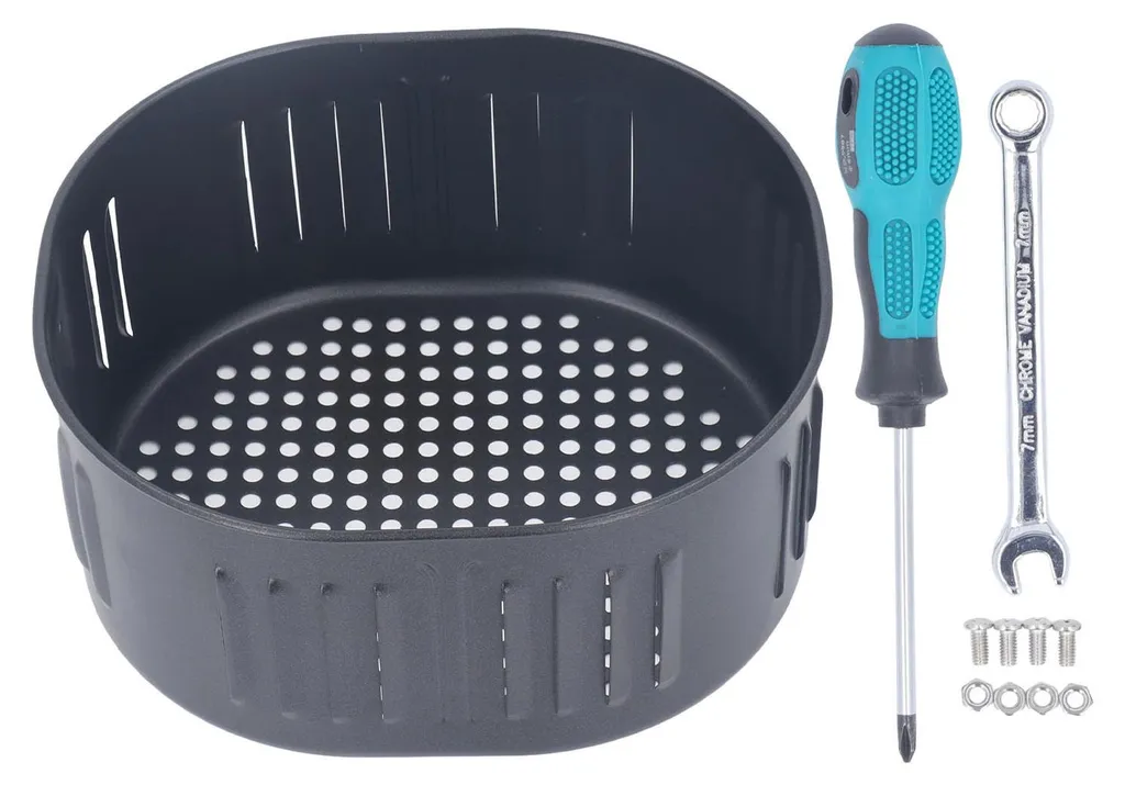 Panier pour friteuse 5,5L antiadhésif - Cuisine saine et nettoyage facile