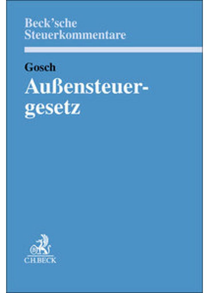 Außensteuergesetz. AStG