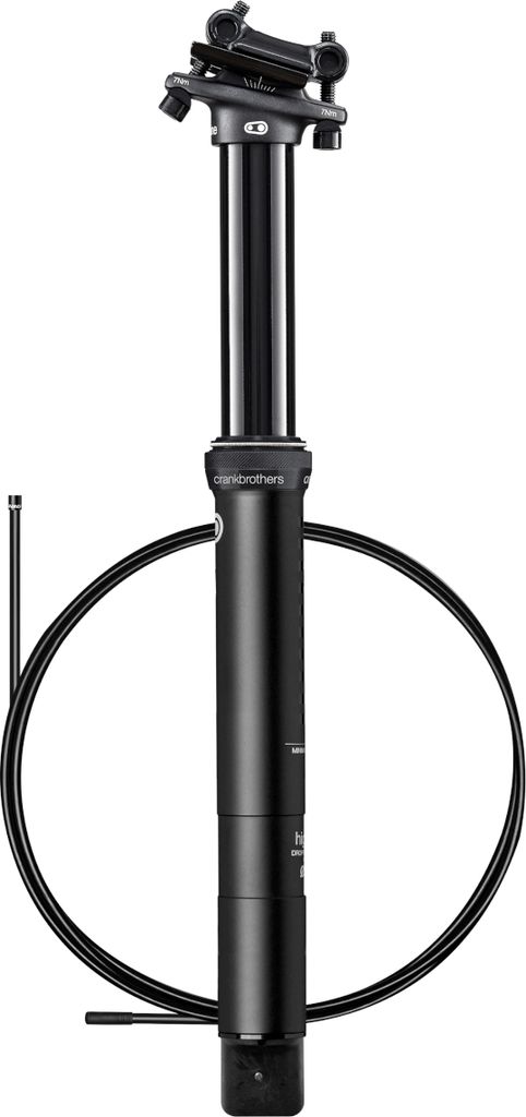 Crankbrothers Teleskopsattelstütze Highline 7, Schwarz, 100 mm, 31,6 mm