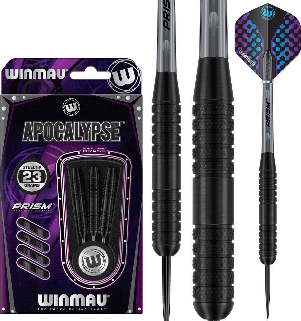 Winmau Apocalypse 3 Brass - Steeldarts Produktbild 