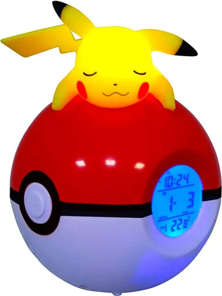 Teknofun Pokémon - svietiaci rádiobudík Pikachu Obrázok produktu 6