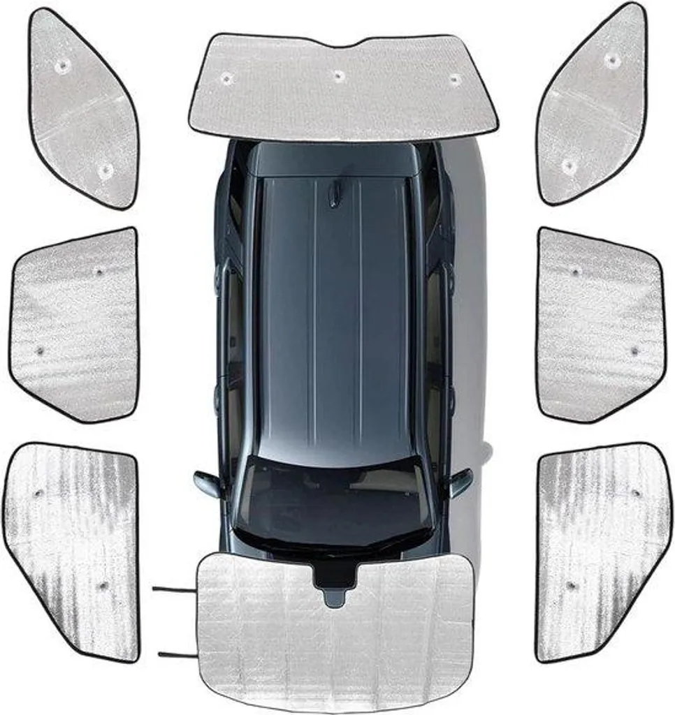 Lot de 8 rideaux pare-soleil pour pare-brise Land Rover L462