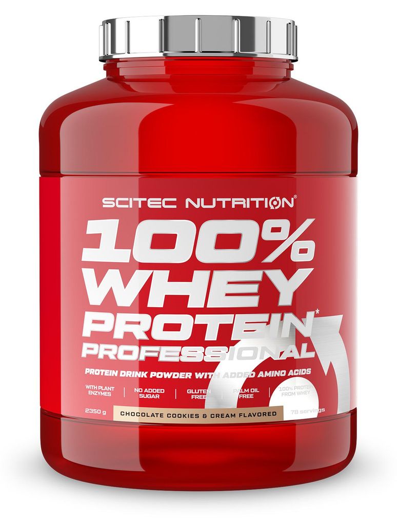 Scitec Nutrition Whey Protein Professional 2350g Dose Schoko Cookies & Cream