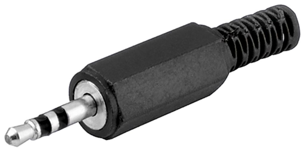 goobay Klinkenstecker 2,5 mm stereo Plastikausführung mit Immagine del prodotto 