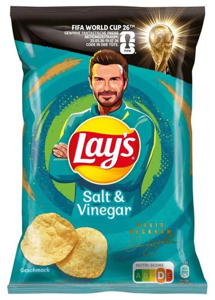 Lay's Salt & Vinegar Kartoffelchips 150g Beutel Produktbild 