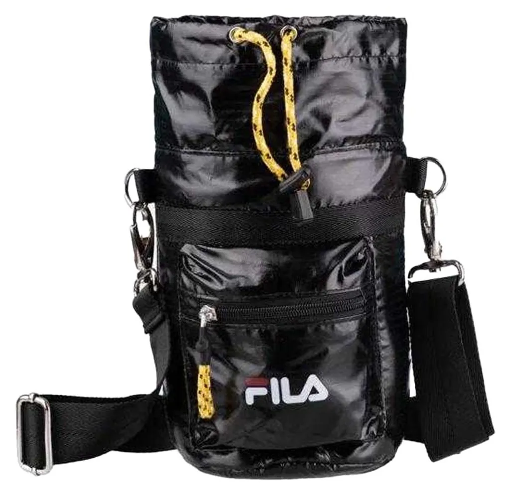 Sac à magnésie d'escalade Fila noir 5 litres PP8163 pour salle et falaise