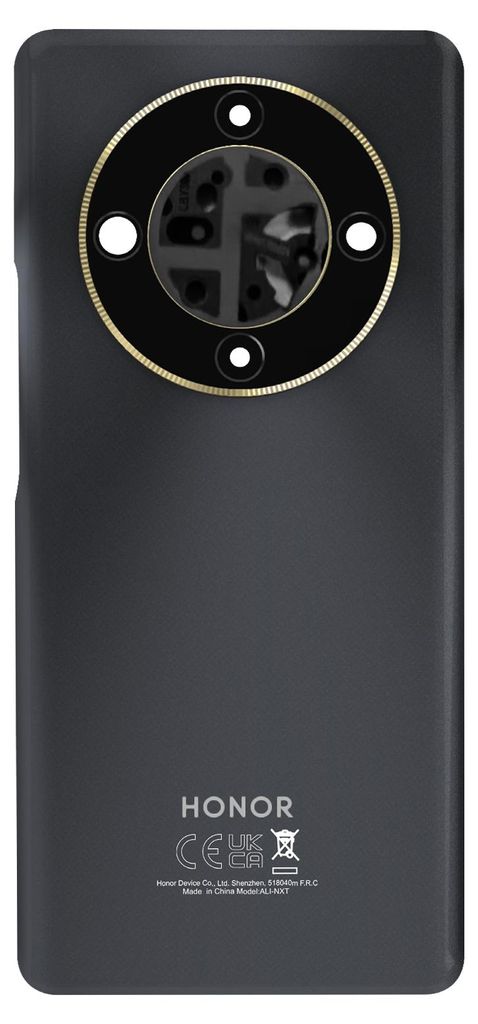 Clappio, Ersatz-Rückseitenglas für Honor Magic 6 Lite, Schwarz
