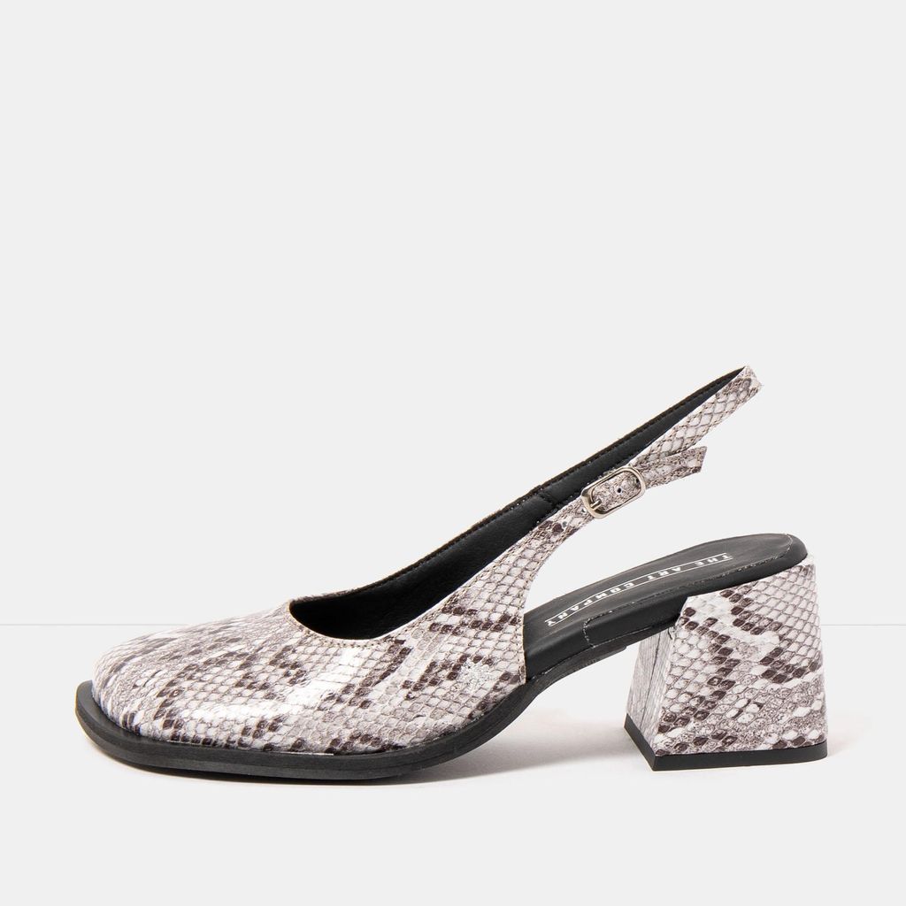 Art Sandalen mit hohem Absatz Damen 2012S SNAKE WHITE / VERONA Farbe Weiß