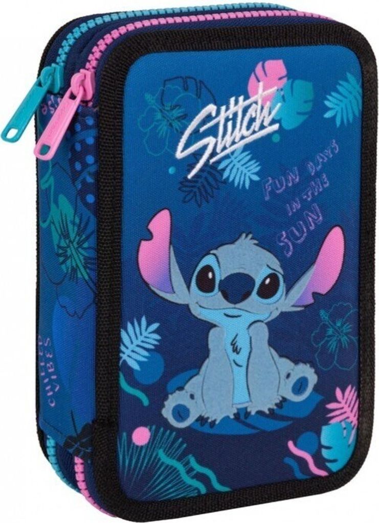 Disney Core Jumper 2 Stitch 2-Kammer-Zubehör-Federtasche Produktbild 1