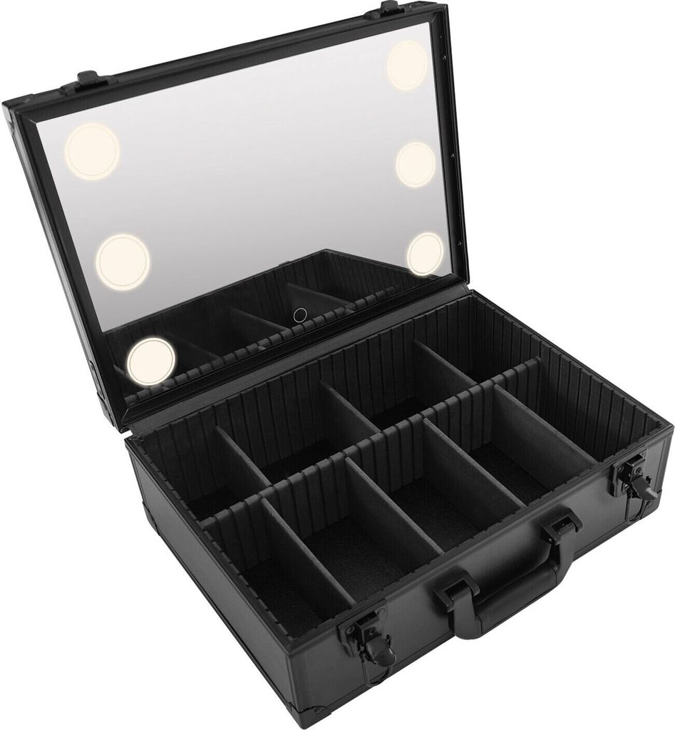 Kosmetický organizér Kosmetický kufřík Make-up Case Black Obrázek produktu 5