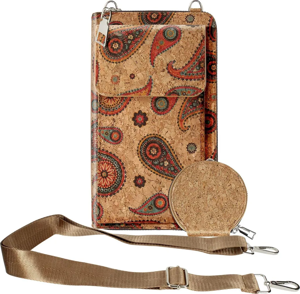 Borsa EcoCork Avizar in Sughero Naturale: Moda Sostenibile e Colorata