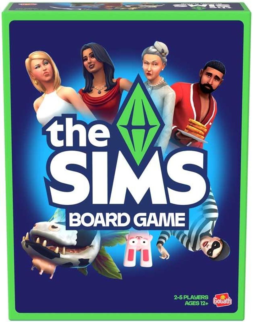 Goliath Brettspiel The Sims - Familienspiel für 2-6 Spieler - Simulation