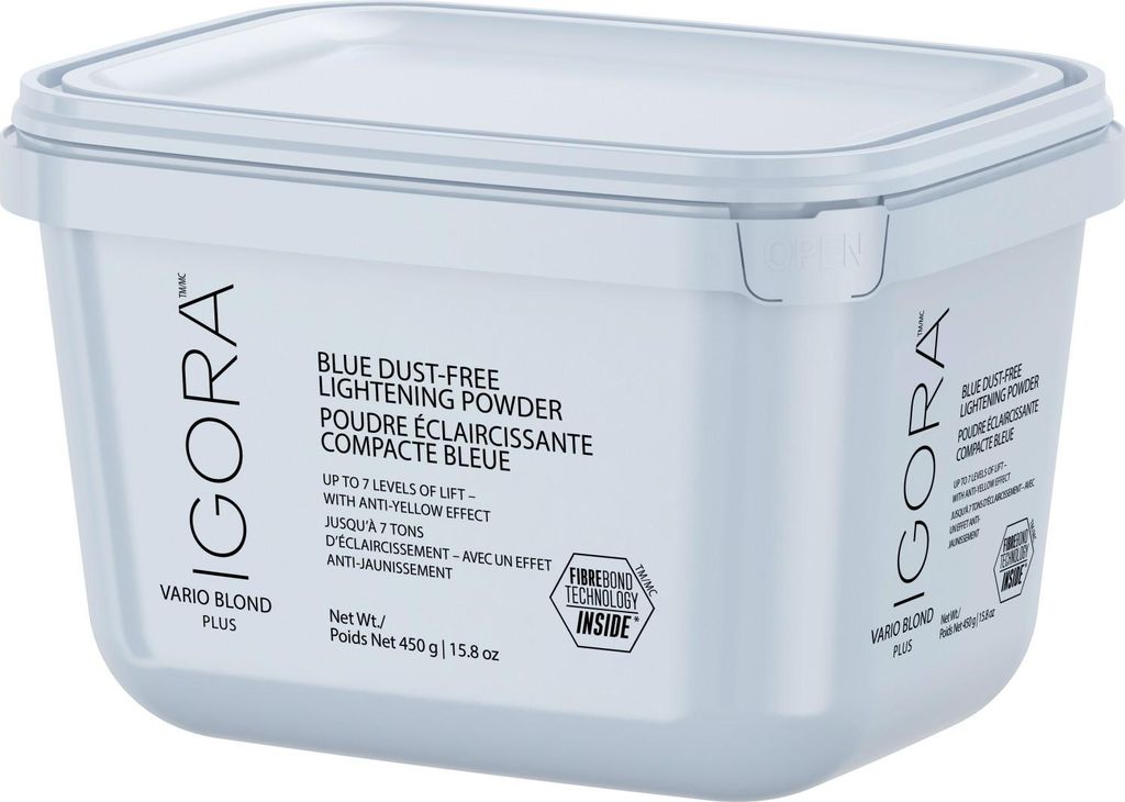 Schwarzkopf Professional Igora Vario Blond Plus Blau Staubfreies Aufhellungspuder