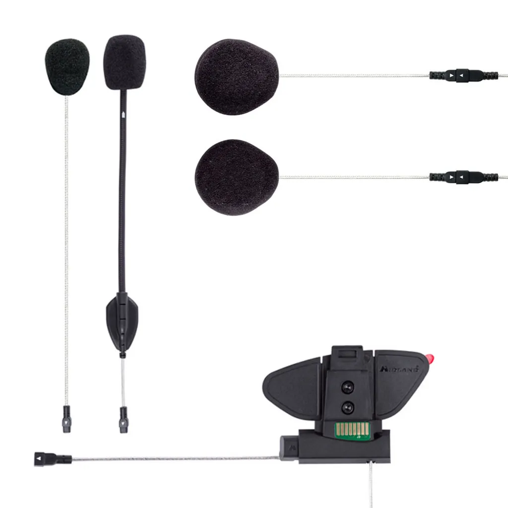Écouteurs Midland C1252.02 pour Intercom BT Pro Musique et Appels Moto