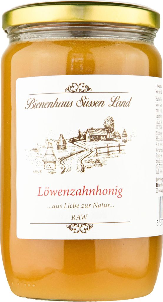 Rein und Natürlich: 1kg Sweet Land Apiary Roh & Pur Produktbild 