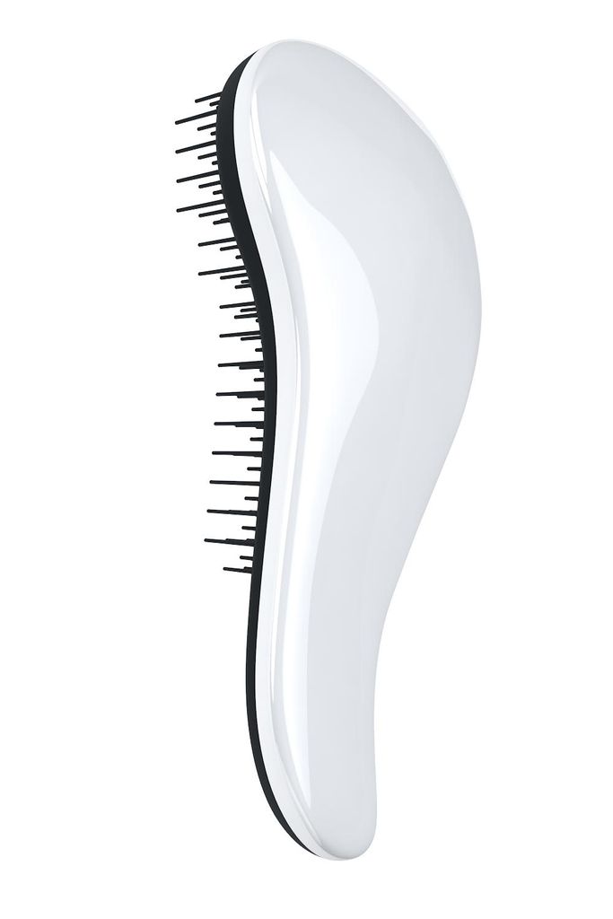 Hair Brush with Leopard Yellow Handle