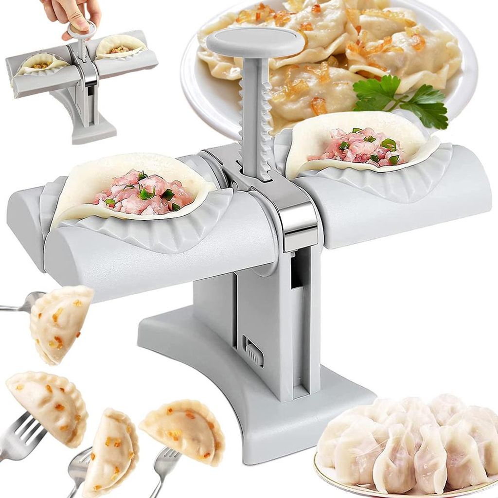 Verk 07220 Dvojitý strojček na pirohy sivý Obrázok produktu 