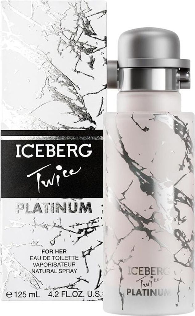 Iceberg Twice Platinum, damesparfum, 125 ml, met tonen van Productafbeelding 