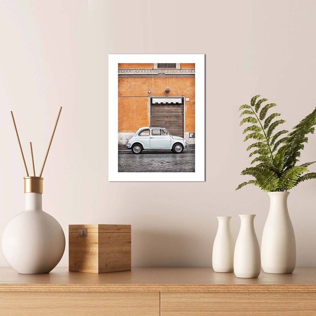 Wallity, 3040MDFCIZ- ONN1116, Bunt, Leinwandbilder, 30 x 40 cm, 100% MDF (Dicke: 2