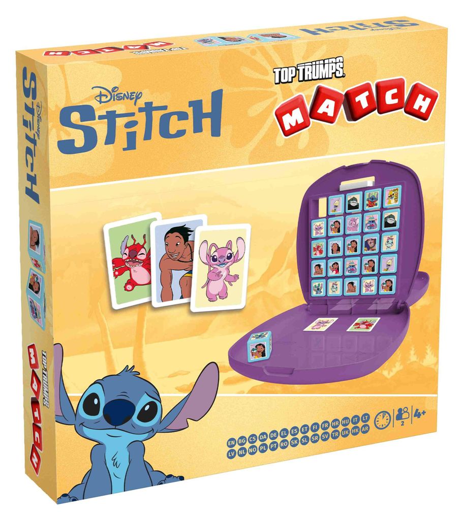 Stolová hra WINNING MOVES Top Trumps Match Stitch Obrázok produktu 
