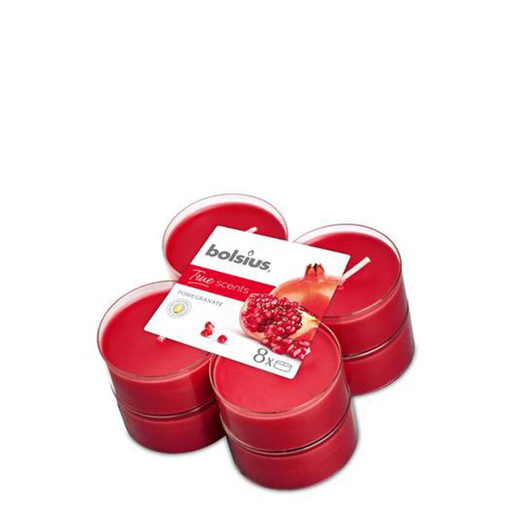 Bolsius Maxi-Lumières Grenade 8 pièces Image du produit 