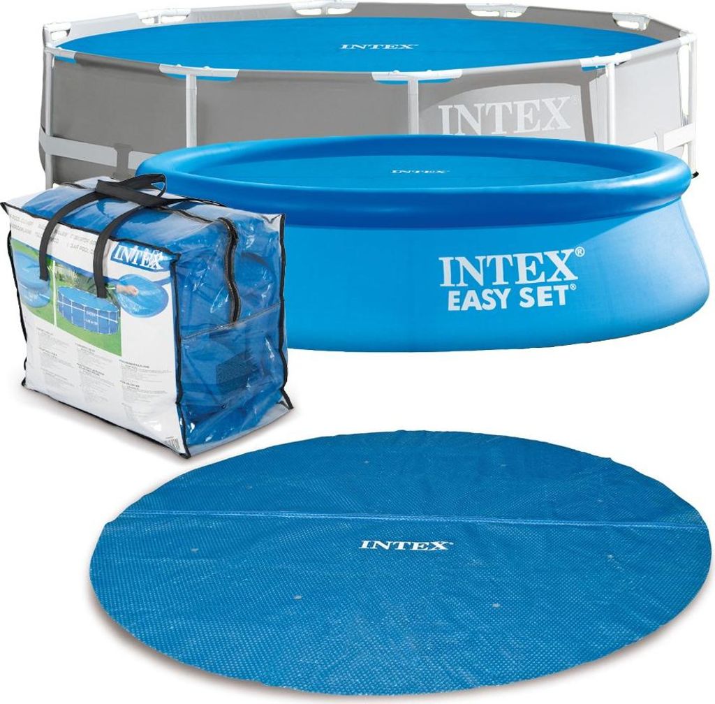 Plandeka, pokrywa solarna, do basenu o średnicy 244, Intex Zdjęcie produktu 