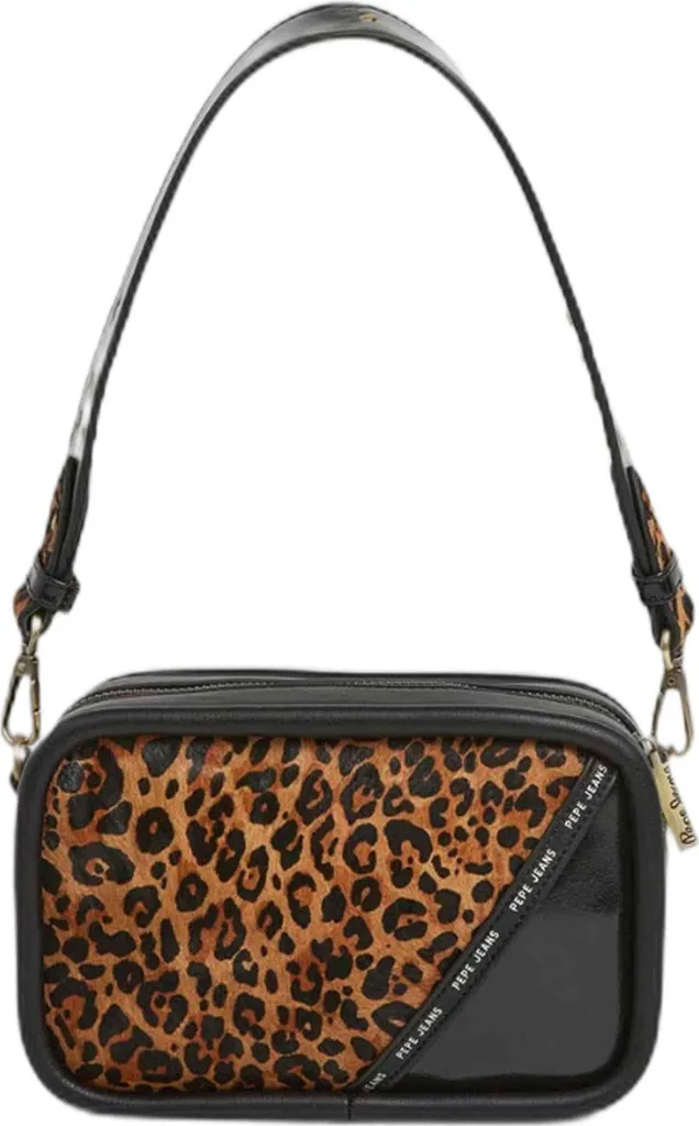 Sac Pepe Jeans LEOBLACK : Alliez Style Animal et Rangement Pratique