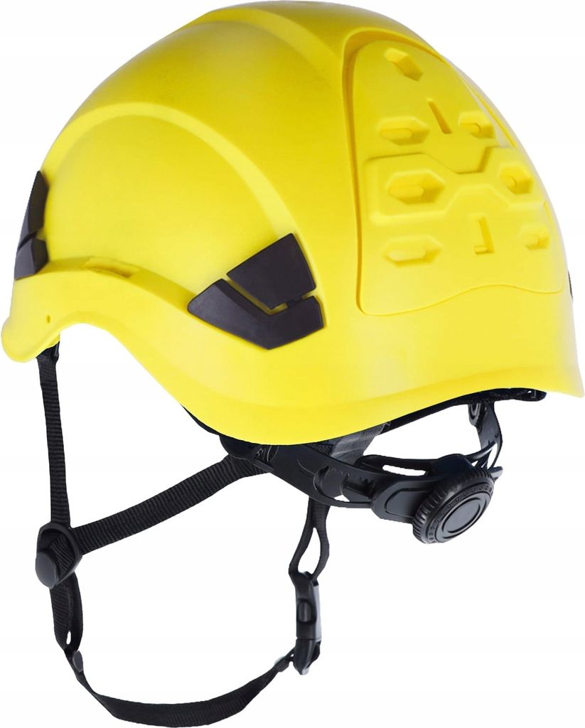 SALLET HEAD PROTECTIVE Arbeitshelm gelb abschließbare Belüftung