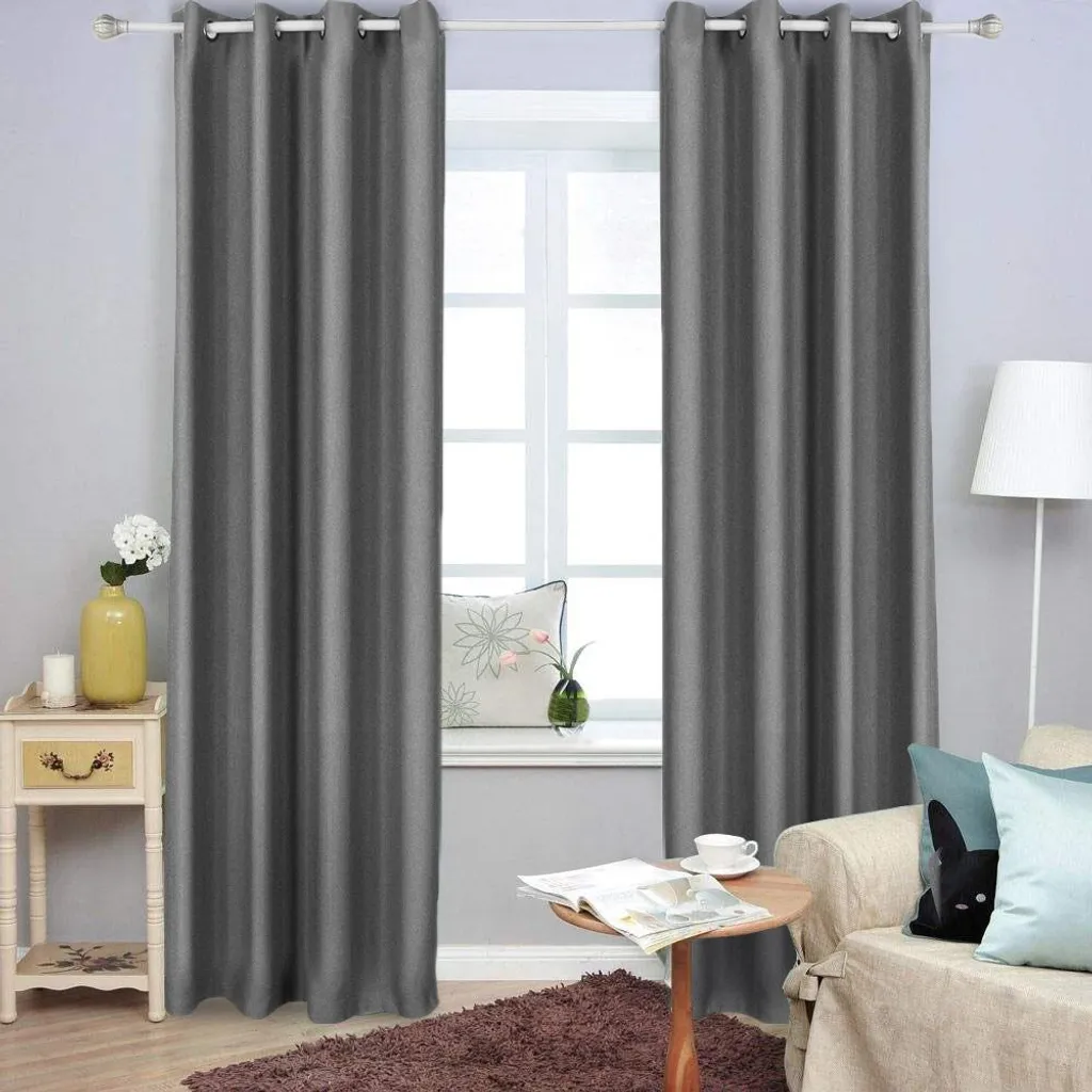 Tenda Termica Oscurante Grigio Argento | Risparmio Energetico e Buio - 3
