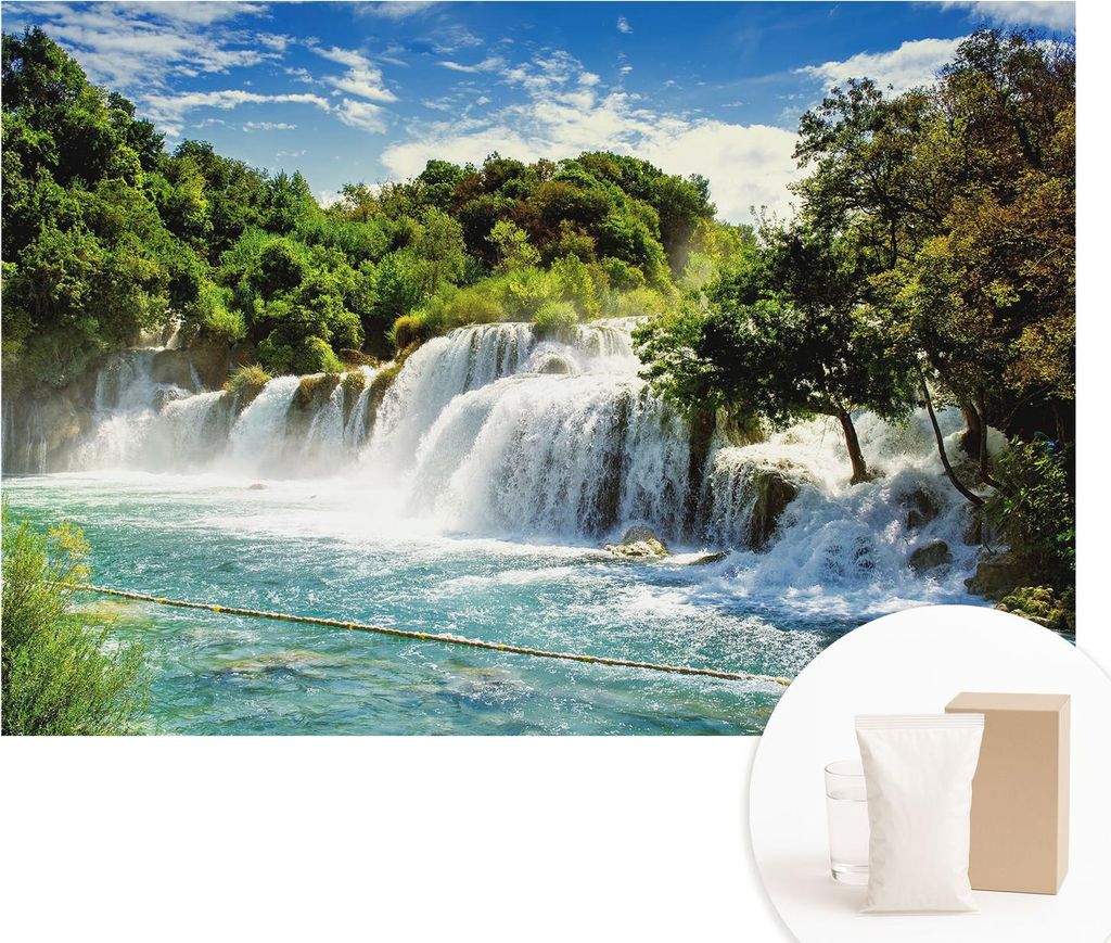 Fototapete - Wandbilder für Wohnzimmer - 152x104 cm - Dekorative Wandfolie - Modernes Design für Wanddekoration - Tapeten für Innenräume - Ein ...