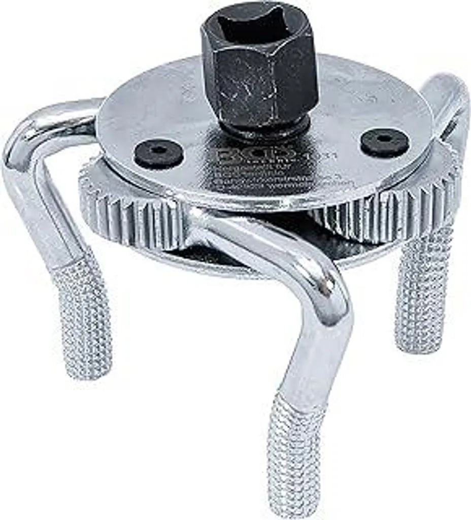 BGS 1031 | ragno per filtri olio, a 3 bracci | per filtri olio Ø 60 - 100 mm | incl. adattatore