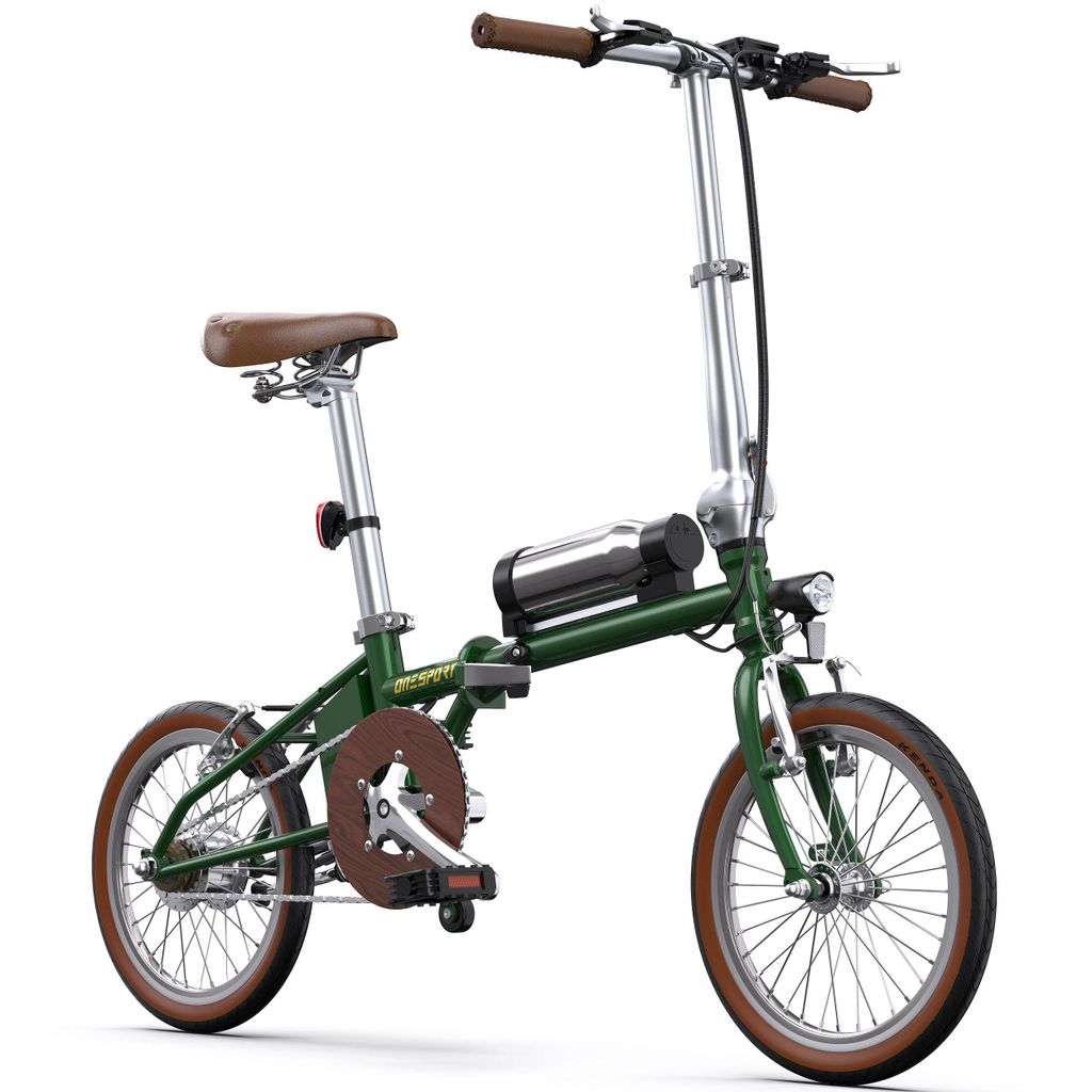 E-Bike Cityrad OT02 e bike für herren u.damen 187Wh 36V 250W klapprad 1 Gang, Kettenschaltung, Heckmotor, 187,2 Wh, 36V 250W 30Nm Klapp-E-Bike 40km