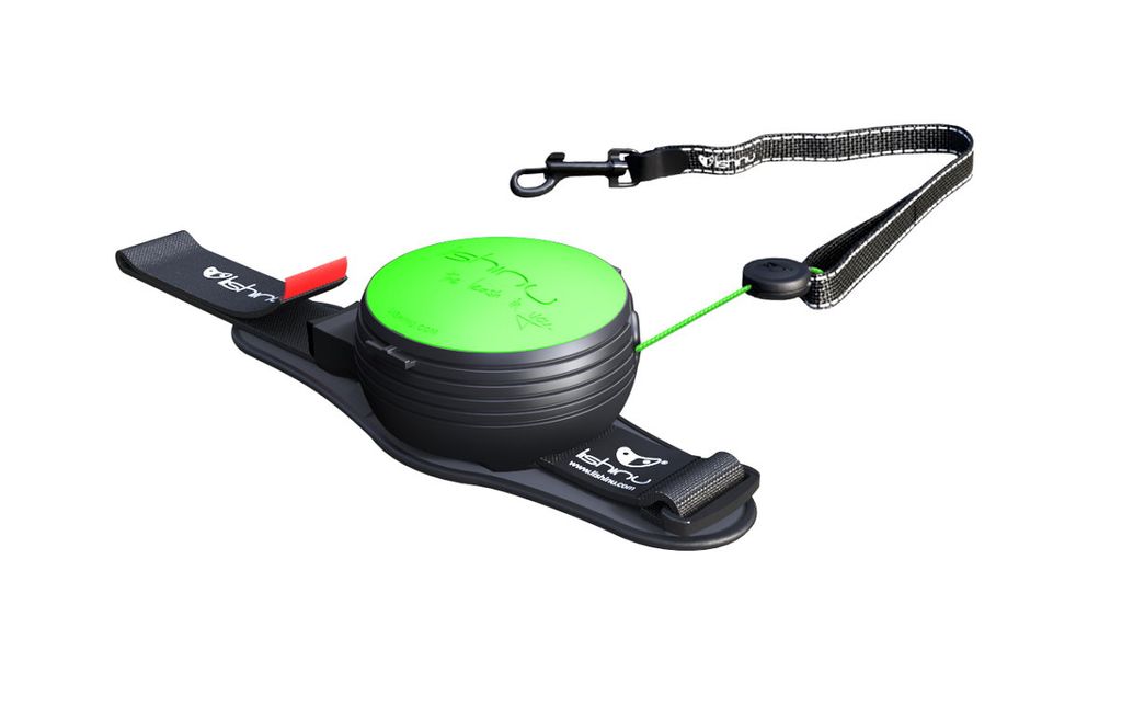 Lishinu3 Hundeleine mit Full-STOP L (13-40kg) neon grün Produktbild 