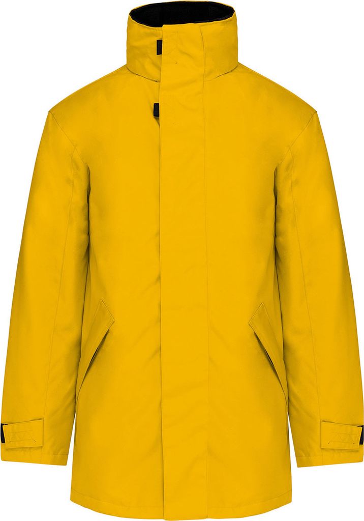 Kariban Herren Parka / Multifunktionsjacke RW731 (Medium) (Gelb/Dunkelgrau)
