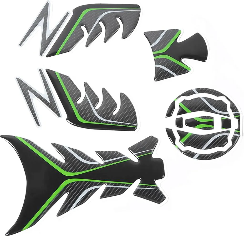 Sticker de Réservoir 3D pour Kawasaki Ninja Z900 - Protection Anti-Rayures