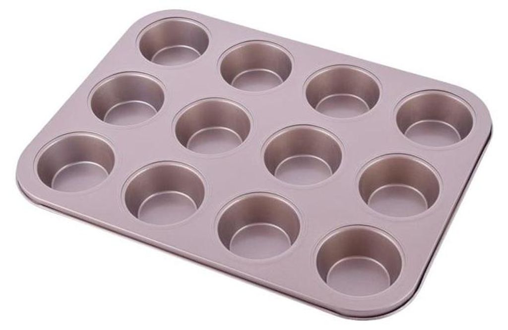 12er Muffinform mit Antihaftbeschichtung Produktbild 