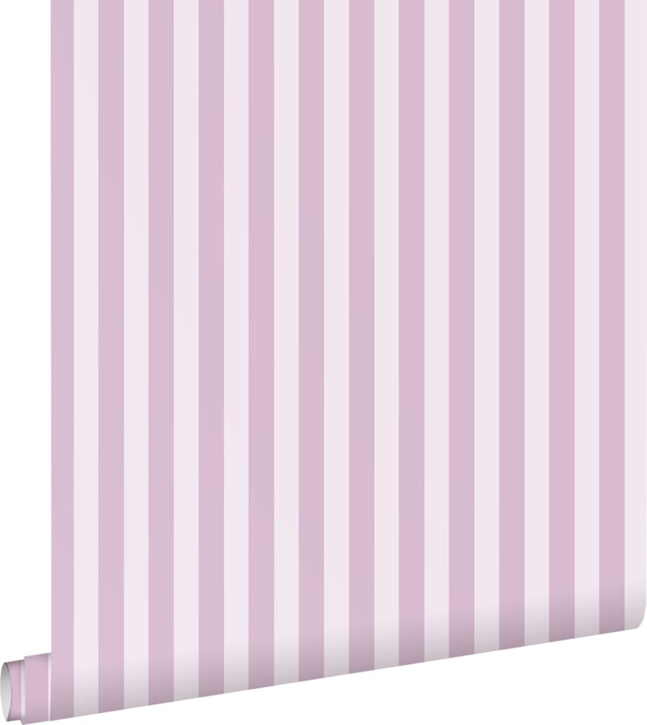 ESTAhome Tapeta paski fioletowym 53 cm x 10.05 m Zdjęcie produktu 