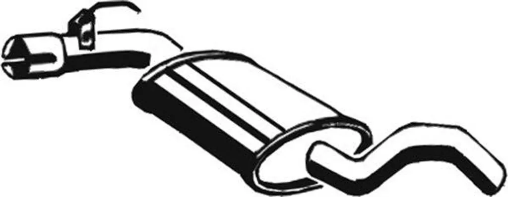 Silencieux central ASMET 3048 : stop aux bruits de fuite Golf III