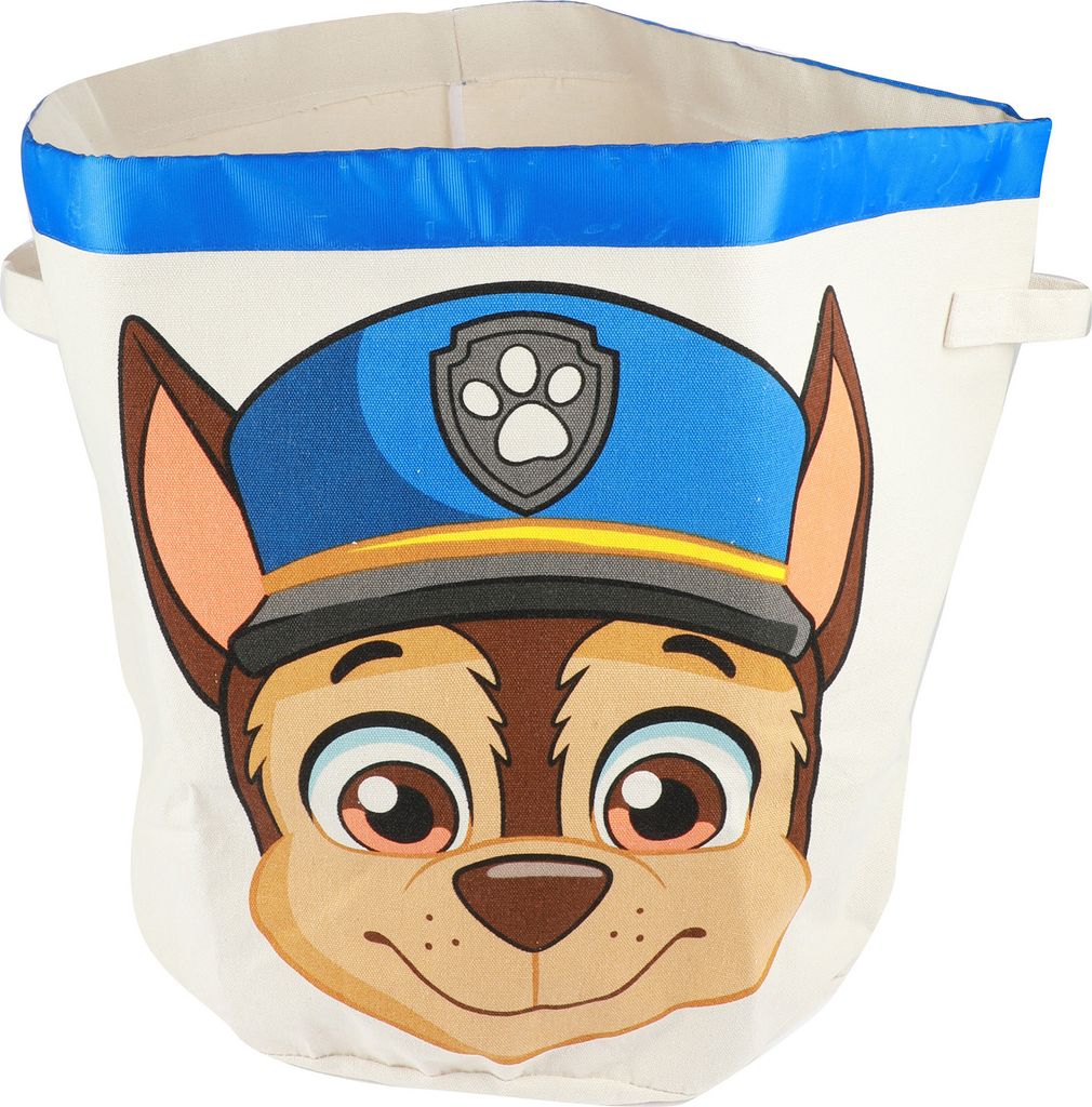 Toi-Toys - Paw Patrol - Leinen-Aufbewahrungskorb Leinensack Wäschesack Chase