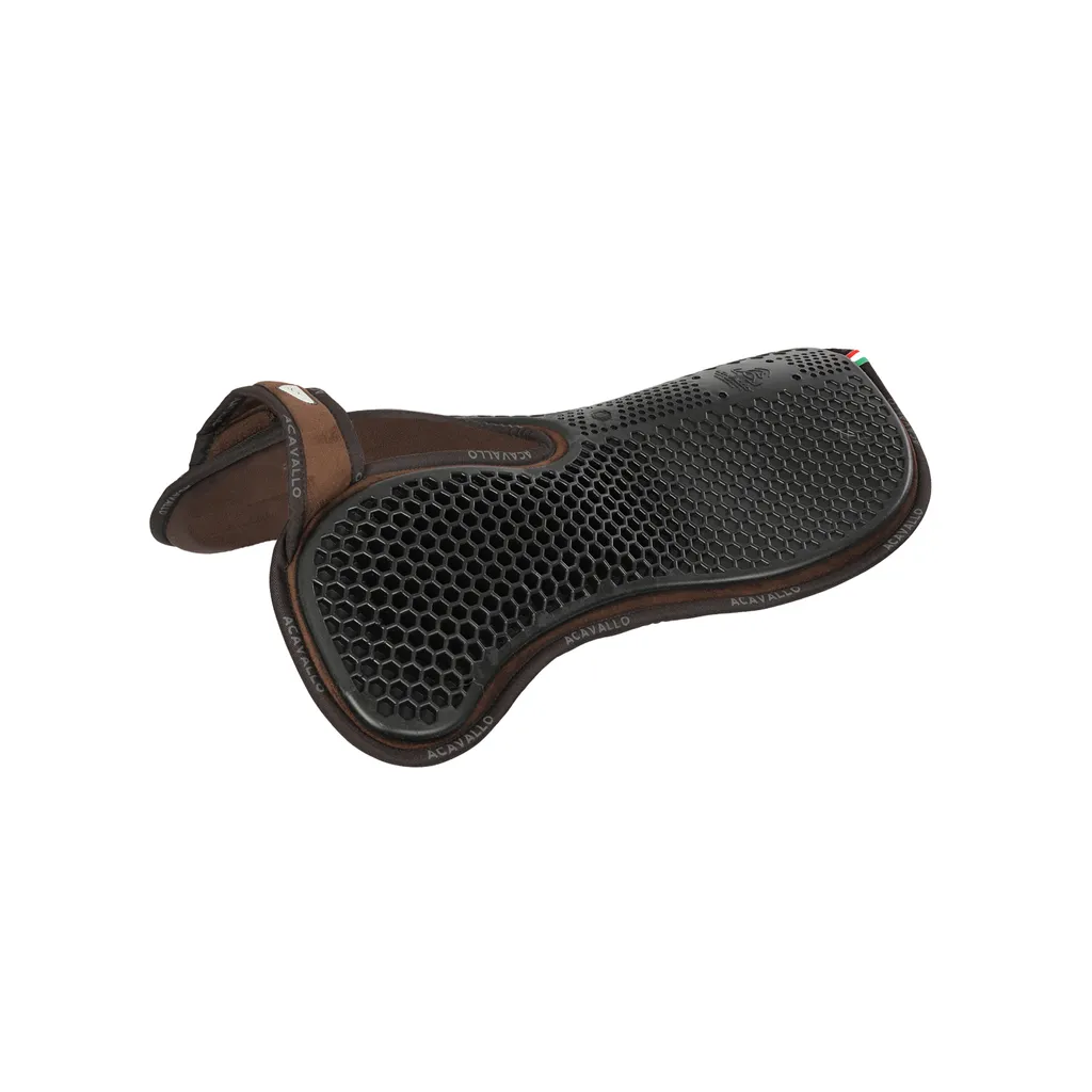 Amortisseur de Garrot Acavallo Withers Free Hexa Gel Pad Front Riser Marron