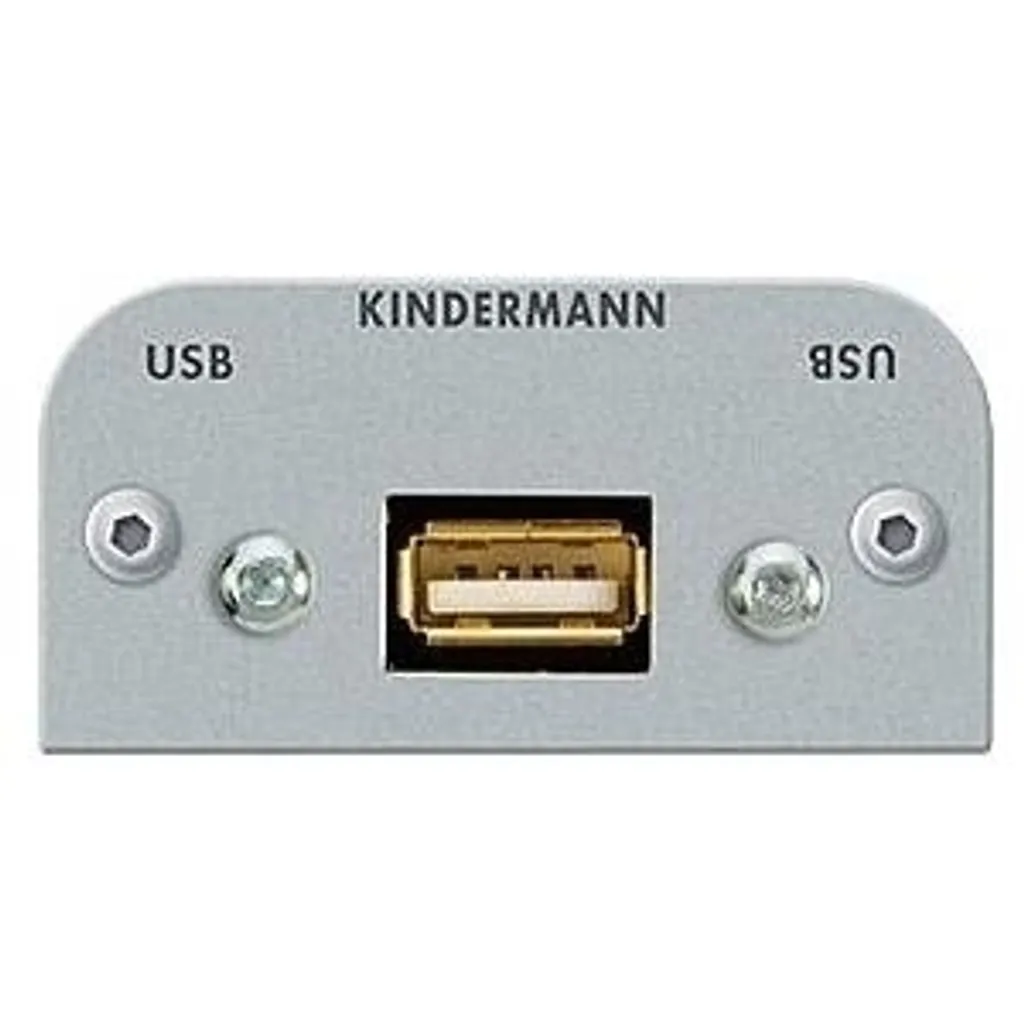 Modulo USB Kindermann 54mm A-A - Soluzione Cablaggio Professionale