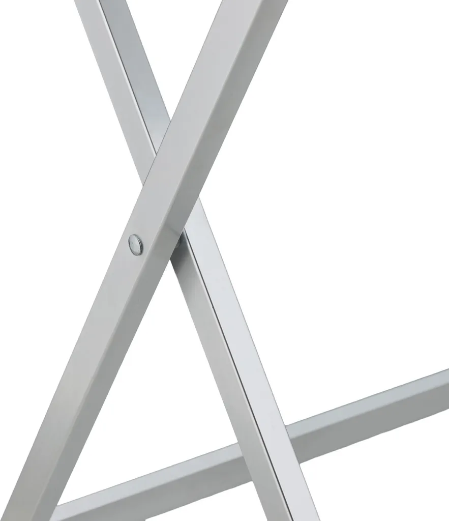 Table pliante aluminium Relaxdays - Surface résistante et montage rapide